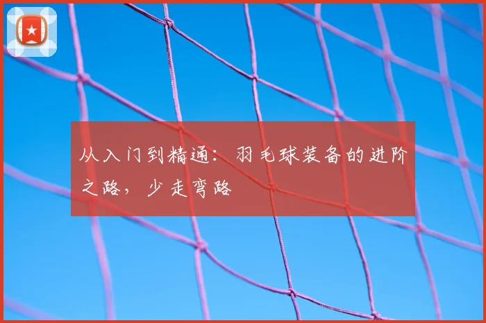 从入门到精通：羽毛球装备的进阶之路，少走弯路